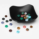 10pcs Natural Stone Beads Abacus Shape Agat Gems Beads DIY Jewelry Bracelet