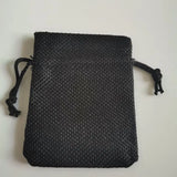 10pcs Natural Linen Jute Drawstring Gift Bags Wedding Party Favor Pouch