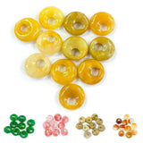 10pcs Natural Jade Quartz Stone Beads for Jewelry Making