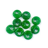 10pcs Natural Jade Quartz Stone Beads for Jewelry Making