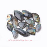 10pcs Natural Labradorite Pendants Mixed Shape DIY Jewelry Accessories