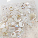 10pcs Natural Mother-of-pearl Butterfly Shell Pendant