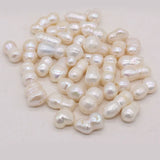 10pcs Natural Peanut Freshwater Pearl Loose Beads DIY Jewelry Making