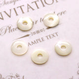 10pcs Natural Seawater Shell Charms for Jewelry Making DIY Necklaces Bracelet