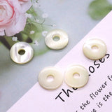 10pcs Natural Seawater Shell Charms for Jewelry Making DIY Necklaces Bracelet