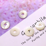 10pcs Natural Seawater Shell Charms for Jewelry Making DIY Necklaces Bracelet