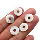 10pcs Natural Seawater Shell Charms for Jewelry Making DIY Necklaces Bracelet
