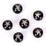 10pcs Shell Letter Spacer Beads for Jewelry Making DIY Necklace Bracelet