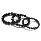 10pcs Striped Agates Bead Bracelet Chakra Healing Bracelets