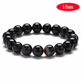 10pcs Striped Agates Bead Bracelet Chakra Healing Bracelets