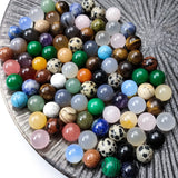 10pcs Natural Stone Beads 10mm Opal Ball Charm DIY Earrings Necklace