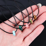 10pcs Natural Stone Agate Abacus Beads for Jewelry Making DIY