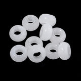 10pcs Natural Stone Agate Abacus Beads for Jewelry Making DIY