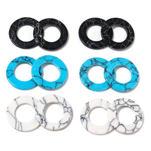 10pcs Turquoise Spacer Beads Charms for Jewelry Making DIY Necklace