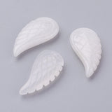 10pcs Amethysts Angel Wing Pendants for Necklace Making