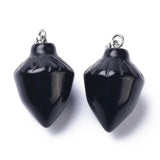 10pcs Tiger Eye Quartzs Crystal Pendants for Jewelry Making