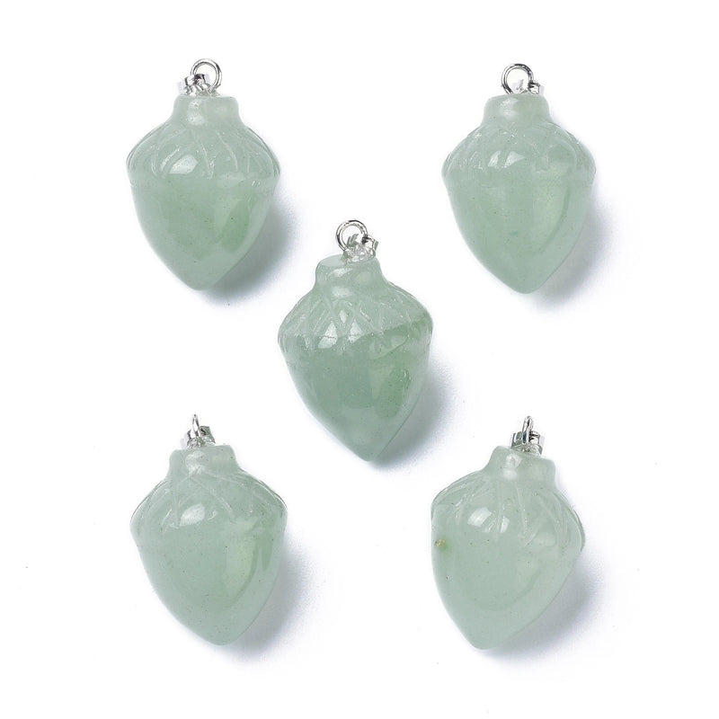 10pcs Tiger Eye Quartzs Crystal Pendants for Jewelry Making