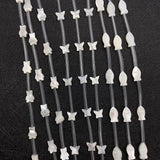 10pcs Mother-of-pearl Butterfly Spacer Beads DIY Bracelet