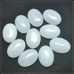 10pcs Chrysocolla Stone Cabochons 18x25mm Oval Shape Pyrite Mine Amazonite