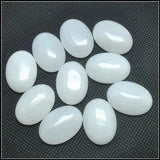 10pcs Chrysocolla Stone Cabochons 18x25mm Oval Shape Pyrite Mine Amazonite