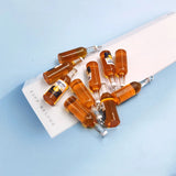 10pcs Beer Bottle Resin Earrings Charms for Keychain Necklace Pe