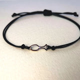 10pcs Stainless Steel Bottle Charm Bracelets Adjustable Christmas Jewelry