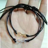 10pcs Stainless Steel Bottle Charm Bracelets Adjustable Christmas Jewelry
