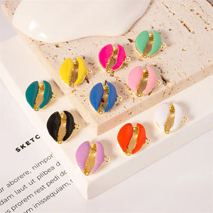 10pcs Nautical Conch Shell Charm for DIY Necklace Earring Keychain Bag