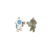 10pcs Astronaut Star Charm DIY Jewelry Making Supplies