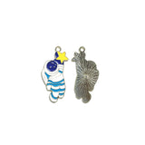 10pcs Astronaut Star Charm DIY Jewelry Making Supplies
