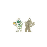 10pcs Astronaut Star Charm DIY Jewelry Making Supplies