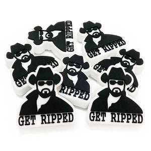 10pcs Cartoon Silicone Mini Beads Chewing Teeth DIY Nipple Chain