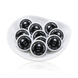 10pcs Cow Print Silicone Beads for DIY Jewelry