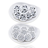 10pcs Cow Print Silicone Beads for DIY Jewelry