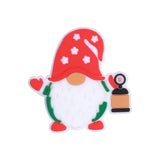 10pcs Christmas Silicone Beads Santa Snowman Christmas Tree for Jewelry Making