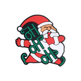 10pcs Christmas Silicone Beads Santa Snowman Christmas Tree for Jewelry Making