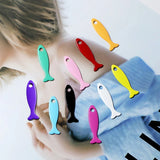 10pcs Colorful Fish Charm for DIY Earrings Necklace Jewelry Making