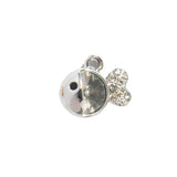 10pcs Crystal Animal Fish Pendant Charm for Jewelry Making