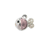 10pcs Crystal Animal Fish Pendant Charm for Jewelry Making