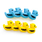10pcs Duck Silicone Beads Teether Chewing Teeth Bead DIY Nipple Chain