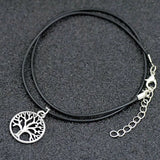10pcs Lucky Tree Charms Pendant Necklace Jewelry for Girls Women