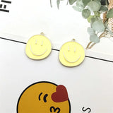 10pcs Smile Face Charm DIY Jewelry Making Finding