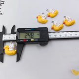 10pcs Animal Rabbit Duck Resin Charms for DIY Crafts