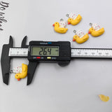 10pcs Animal Rabbit Duck Resin Charms for DIY Crafts