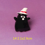 10pcs Halloween Resin Patch DIY Phone Case Hair Clip Earrings