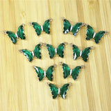 Fantasy Butterfly Pendant Necklace Crystal Clavicle Chain