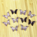 Fantasy Butterfly Pendant Necklace Crystal Clavicle Chain