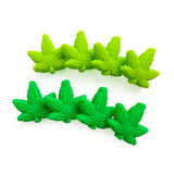 10pcs Maple Leaf Silicone Teether Beads DIY Jewelry Accessories