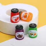 10pcs Bottle Resin Charms for Keychain Earrings Jewelry Findings