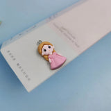 10pcs Mermaid Girl Charms Flatback for Earring DIY Jewelry Making
